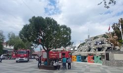Antalya'da ayağı betona sıkışan turisti itfaiye ekipleri kurtardı