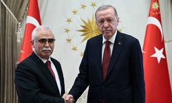 AYM Başkanı Kadir Özkaya Erdoğan ile görüştü