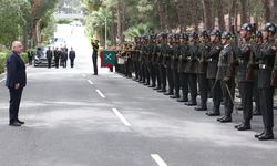 Bakan Güler Kıbrıs Türk Barış Kuvvetleri Komutanlığı'nda denetlemede bulundu