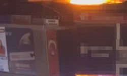 Bursa'da, iş merkezinin çatısında yangın çıktı