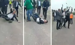 AK Partili meclis üyesi kendini yere atıp yuvarlandı, 'bana saldırıyorlar' dedi