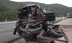 Kütahya'da trafik kazasında 1 kişi öldü 1 kişi yaralandı