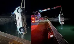 Muğla’da otomobil kanala uçtu; 2 ölü