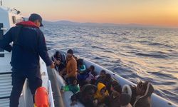 Bodrum açıklarında 43 düzensiz göçmen yakalandı