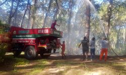 Antalya Manavgat'ta orman yangını çıktı