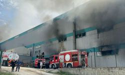 Tekirdağ'da fabrika yangını: 10 işçi dumandan etkilendi
