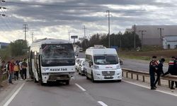 Tekirdağ’da servis araçları çarpıştı: 5’i askeri personel, 16 yaralı