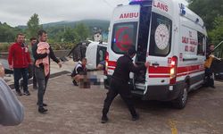 Yalova’da cipin arkadan çarptığı otomobilden savrulan kadın öldü, 7 kişi yaralandı
