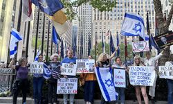 New York'ta İsrail yanlısı Yahudiler Başbakan Netanyahu aleyhine gösteri yaptı