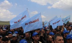 Çankırı'da lastik fabrikası işçileri greve gitti