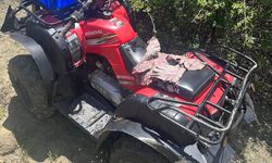 Sivas'ta devrilen ATV'nin sürücüsü öldü; eşi ağır yaralı