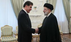 İran Cumhurbaşkanı Reisi, IKBY Başkanı Barzani ile ikili ilişkileri görüştü