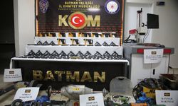 Batman’da silah kaçakçılığına yönelik düzenlenen ‘Mercek-18’ operasyonunda 4 şüpheli yakalandı