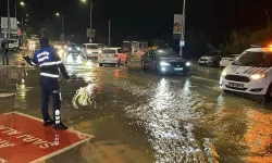 Bodrum'da içme suyu hattında patlama oldu