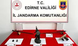 Edirne’de tarihi eser operasyonu: 1 gözaltı