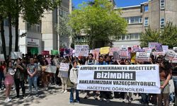 Hacettepe öğrencileri yemekhane zammını ve amfitiyatronun kiralanmasını protesto etti