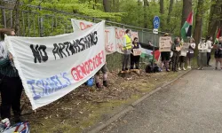 Hollanda'da Eurovision protestosu