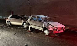 Kahramanmaraş'ta tünelde zincirleme kaza: 5 yaralı