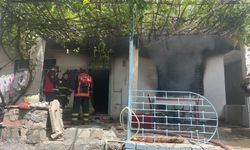 Mardin'de evde çıkan yangında 2 çocuk dumandan etkilendi