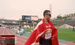 Görme engelli atlet Serkan Yıldırım dünya şampiyonu oldu