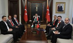 İçişleri Bakanı Yerlikaya, Filistin'in Ankara Büyükelçisi Mustafa ile görüştü