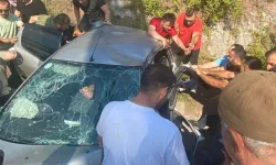 Zonguldak’ta 4 kişinin olduğu otomobil takla attı: 1 kişi öldü