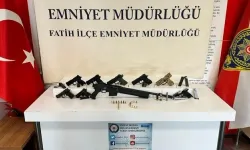 İstanbul'da bakkalda silah ticareti