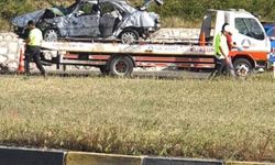 Çankırı'da takla atan otomobilin sürücüsü Şahin öldü, arkadaşı yaralı