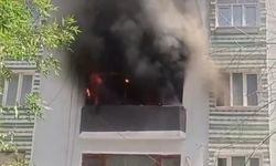 Diyarbakır'da 2'nci kattaki dairede çıkan yangında 5 kişi dumandan etkilendi