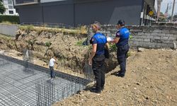 Düzce’de sınav öncesi zabıta ekipleri inşaatlarda faaliyetleri durdurdu