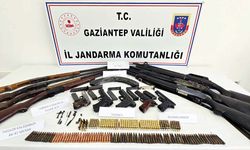Gaziantep'te silah kaçakçılığı operasyonu: 9 gözaltı
