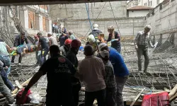 Kütahya’da okul inşaatında göçük: İşçiler beton kalıbın altında kaldı