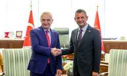 Özgür Özel, eski Arnavutluk Cumhurbaşkanı Meta ile bir araya geldi