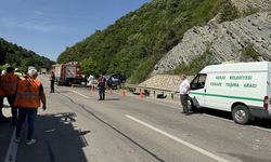 Sinop'ta trafik kazası: 2'si doktor 4 kişi yanarak can verdi