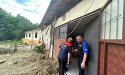 Sivas'ta heyelan: 1 ev hasar gördü, 5 ev tahliye edildi