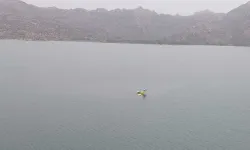 Aydın'da yangına müdahale eden uçak Bafa Gölü'ne düştü