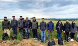 Edirne'de 282 kaçak göçmen ile 5 organizatör yakalandı