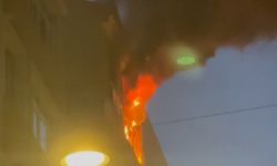 Silivri'de buzdolabı patladı, ev alev alev yandı