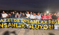 Ankara'da Filistin'e destek Yürüyüşü