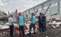 Bingöl'de inşaat halindeki ahırın çökmesi sonucu 1 işçi öldü, 1 işçi yaralandı