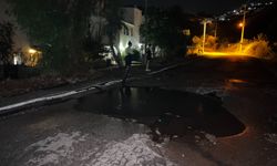 Bodrum’da 2 günde 3’üncü kez ana su isale hattında patlama yaşandı