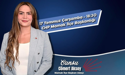 CHP Mamak’ta Cansu Cömert başkanlık için yarışacak