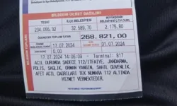 Tekirdağ'da bir vatandaşın evine 268 bin lira su faturası geldi