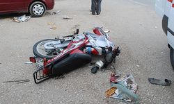 Gaziantep’te 4 kişinin yaralandığı motosiklet kazası