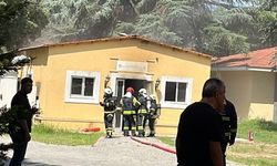 Gebze Teknik Üniversitesi'nde laboratuvarda yangın