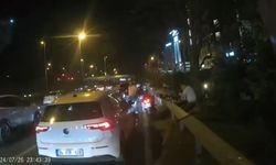 İstanbul - E-5'te trafikte tartıştığı motosikletliyi ezmeye çalıştı