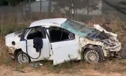 Sakarya'da otomobil tarlaya uçtu: 1 ölü, sürücü yaralı