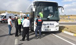 Sivas'ta yolcu otobüsünün çarptığı yaya öldü