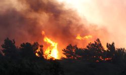 Soma'da orman yangını 2'nci gününde