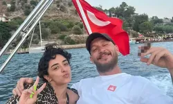 Uraz Kaygılaroğlu ile sevgilisi Sayna Soleimanpour tatilde
